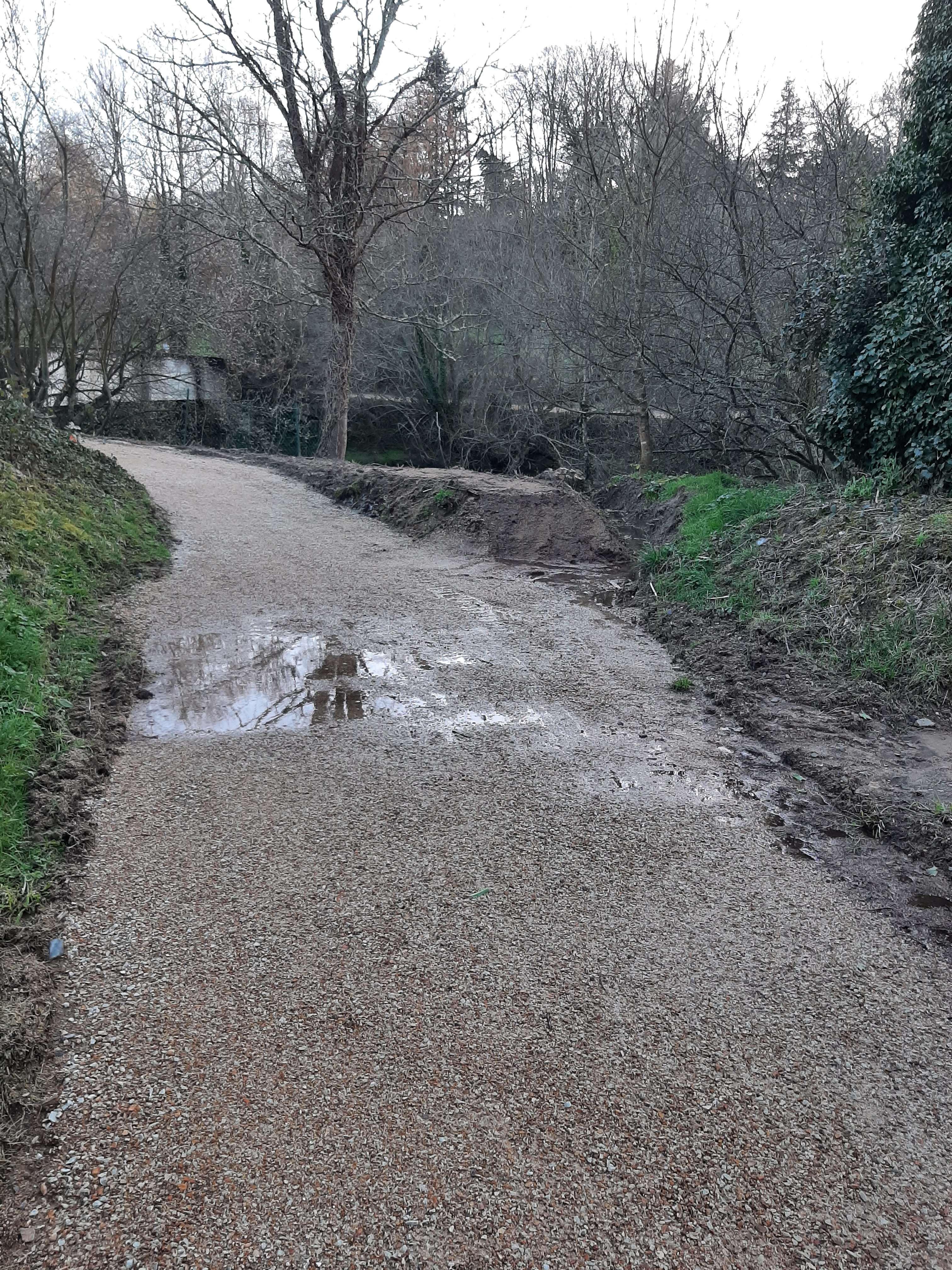 Problème drainage 